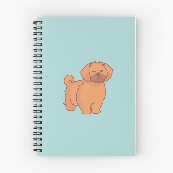 Item preview, Simple solid red Shih Tzu designed and sold by PupBubble Art.