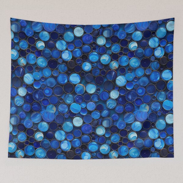 Item preview, Azure Symphony: Abstract Circles designed and sold by UnTangle.