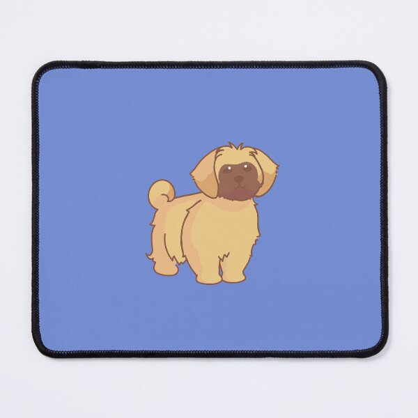 Item preview, Simple black mask gold Shih Tzu designed and sold by PupBubble Art.