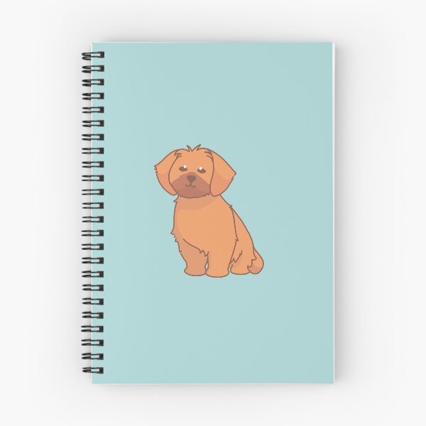 Item preview, Simple solid red Shih Tzu sitting down designed and sold by PupBubble Art.