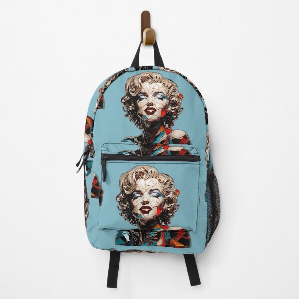 Item preview, Glass Portrait of Marilyn Monroe (fanart) designed and sold by PrintifyWorld.