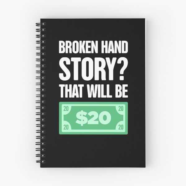 Item preview, Story Fractured Broken Hand Get Well Gift designed and sold by Jam Jar.
