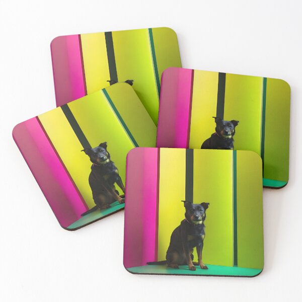 Item preview, Black Dog Neon Vibe designed and sold by WANBASTEN.