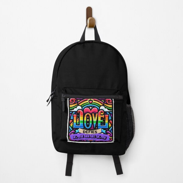 Item preview, LGBTQ Pride Rainbow. Love defies labels. LGBTQ Gay Pride Graphic Design designed and sold by ItsAKinkThing.