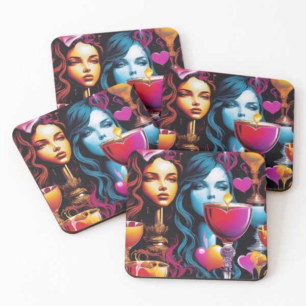 Item preview, abstract Women & wine designed and sold by tatty58.