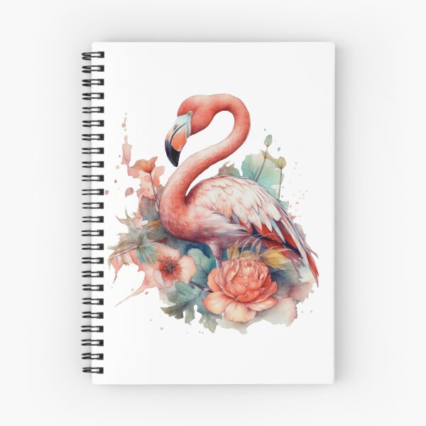 Item preview, flamingo t-shirt,Wildlife pattern T-shirts, cute pattern T-shirts, nature pattern T-shirts designed and sold by MissCirce1993.