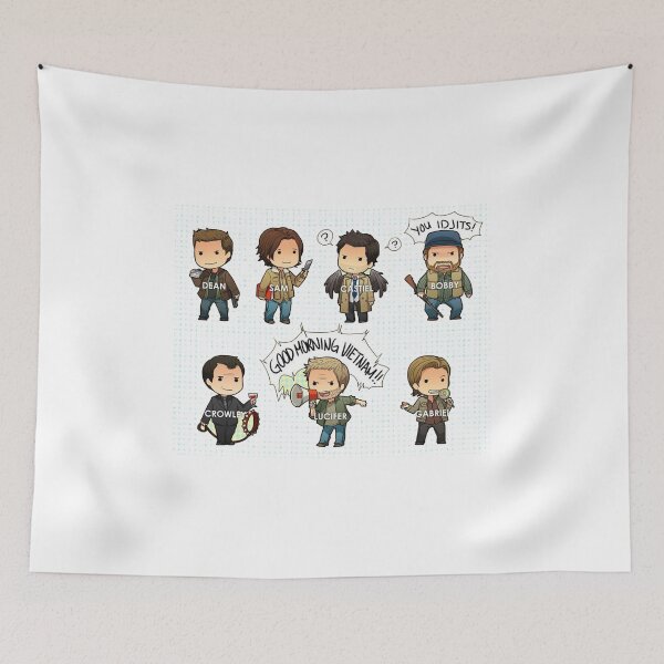 Item preview, supernatural designed and sold by BlackHeartmerch.