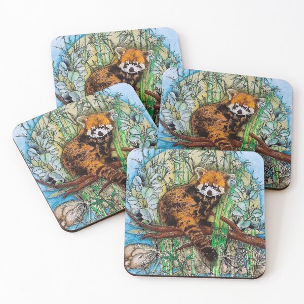 Item preview, Red Panda designed and sold by WiseArtyAnswers.
