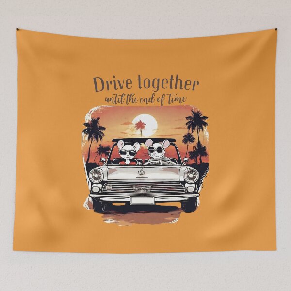 Item preview, Drive together until the end of time designed and sold by coloursforkids.