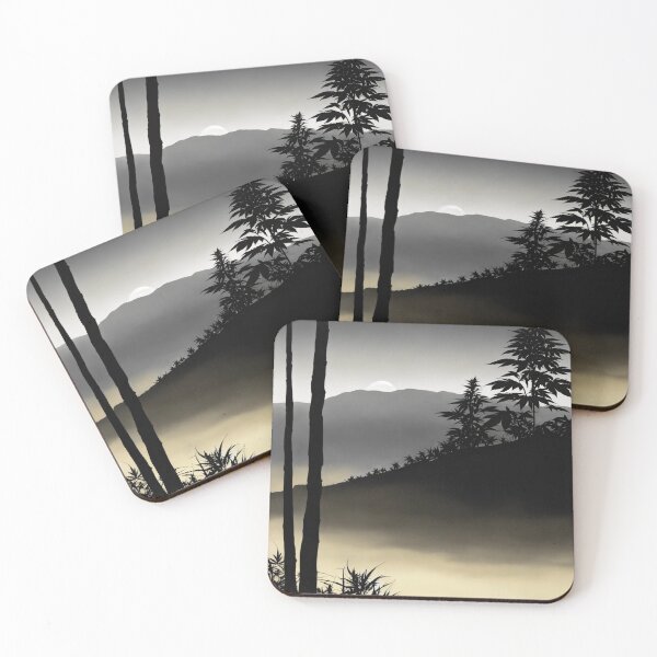 Item preview, Mystic Mountain Silhouettes designed and sold by John v p.