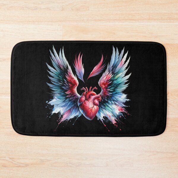 Item preview, heart with wings designed and sold by panshop20.