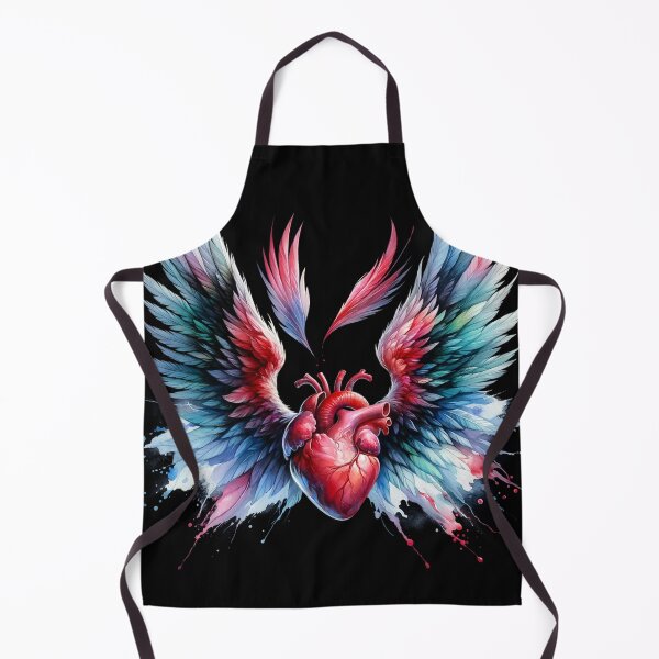 Item preview, heart with wings designed and sold by panshop20.
