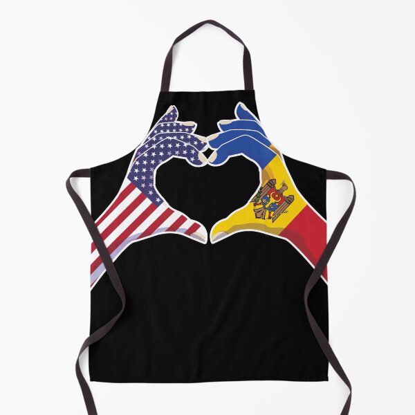 Item preview, Moldova Moldovan USA United States American America Love Heart Peace designed and sold by FlagX.