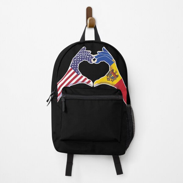 Item preview, Moldova Moldovan USA United States American America Love Heart Peace designed and sold by FlagX.