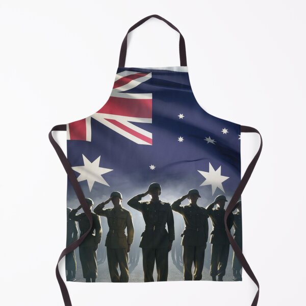 Item preview, The Australian flag for Anzac day designed and sold by KolorowySwiata.