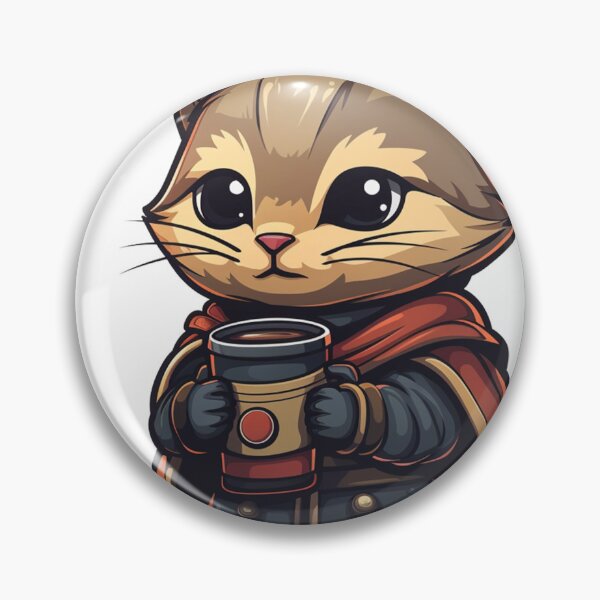 Item preview, Mystic Knight Kitten with Enchanted Elixir designed and sold by dungeonwarriors.