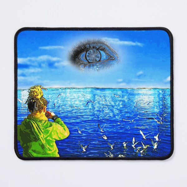 Item preview, FocusedEye-Blue designed and sold by Klaus Bremner (Autotelic Art).