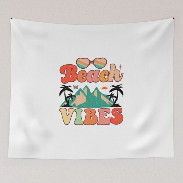 Item preview, Retro Groovy Beach Vibes designed and sold by Merchrise.
