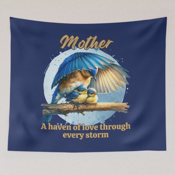 Item preview, Mother - Haven of Love Through Every Storm designed and sold by critterpatchusa.