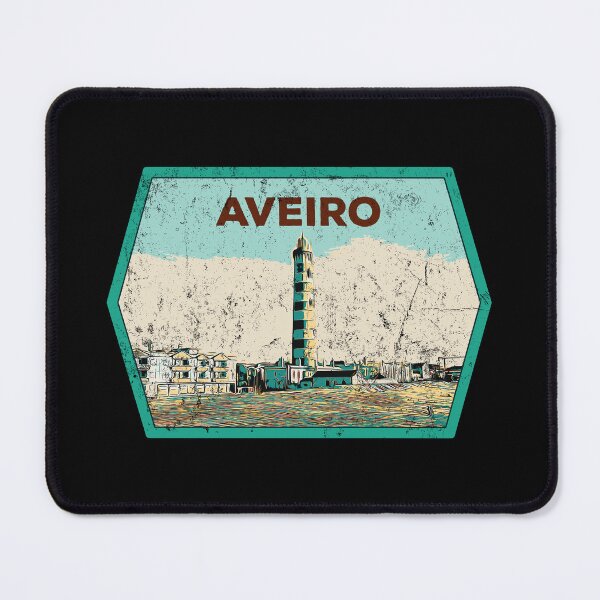 Item preview, Aveiro Lighthouse Vista: Laguna Illustration designed and sold by Lemomo-artworks.