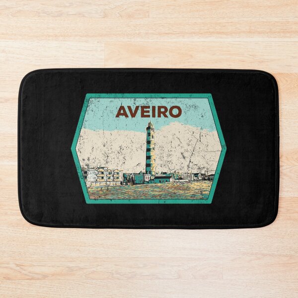 Item preview, Aveiro Lighthouse Vista: Laguna Illustration designed and sold by Lemomo-artworks.