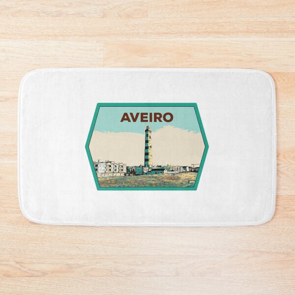 Item preview, Aveiro Lighthouse Vista: Laguna Illustration designed and sold by Lemomo-artworks.