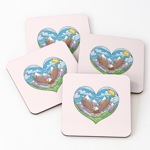 Item preview, Heart Eagle designed and sold by Itsheartshop.