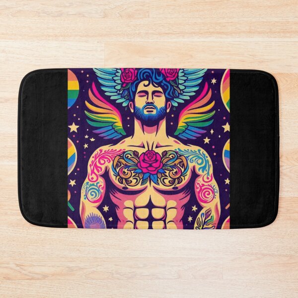 Item preview, LGBTQ Pride Rainbow Male LGBTQ Gay Pride Graphic Design designed and sold by ItsAKinkThing.