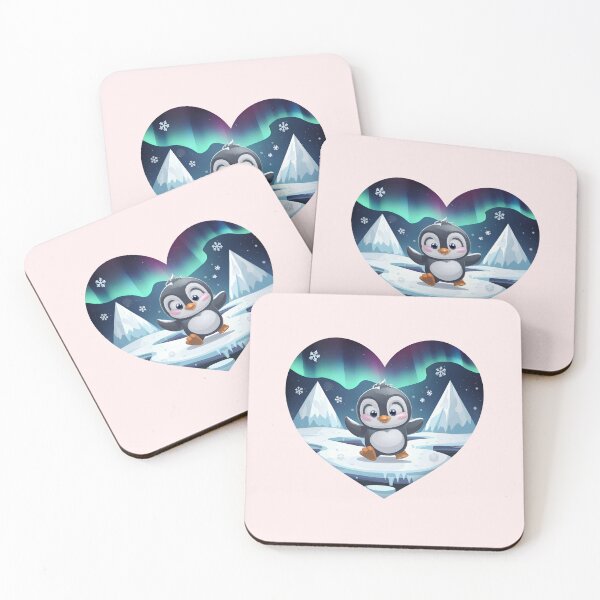 Item preview, Cute Penguin In Heart designed and sold by Itsheartshop.