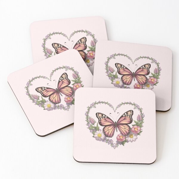 Item preview, Heart Butterfly designed and sold by Itsheartshop.