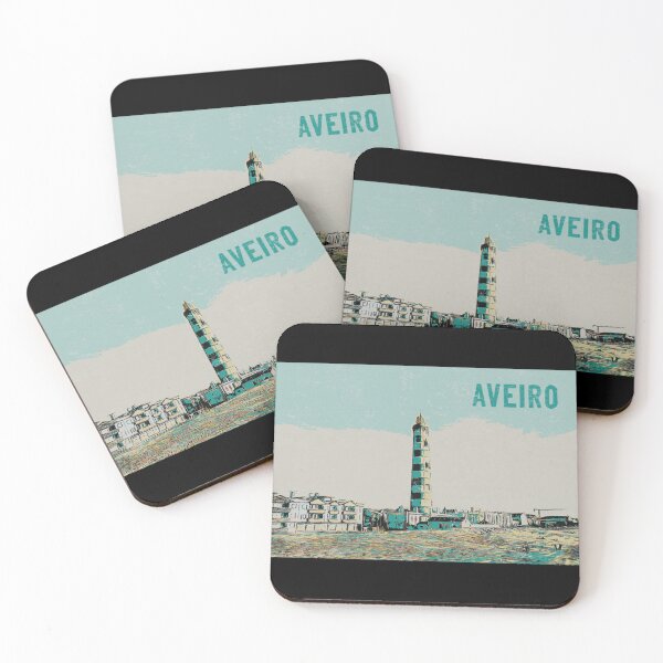 Item preview, Aveiro Lighthouse Vista: Laguna Illustration designed and sold by Lemomo-artworks.