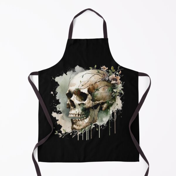Item preview, Life After Silence Floral Skull designed and sold by LuminShadowArt.