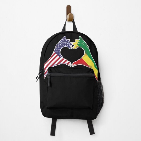 Item preview, Africa Pan-African USA United States American America Love Heart Peace designed and sold by FlagX.