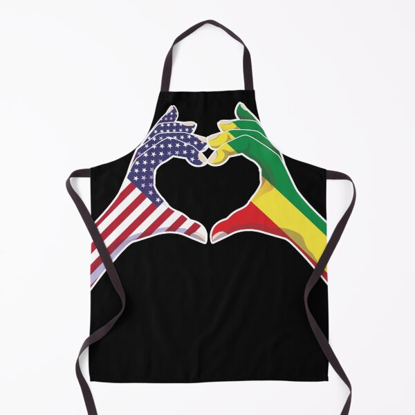 Item preview, Africa Pan-African USA United States American America Love Heart Peace designed and sold by FlagX.