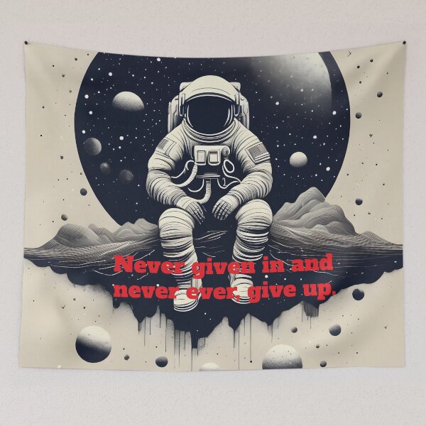 Item preview, Tenacity Amidst the Stars designed and sold by ramboe.