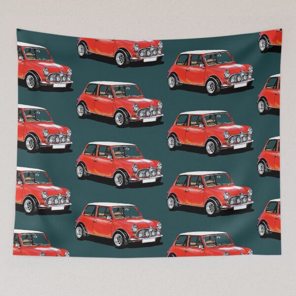 Item preview, Red Mini Cooper designed and sold by Life is Okay.