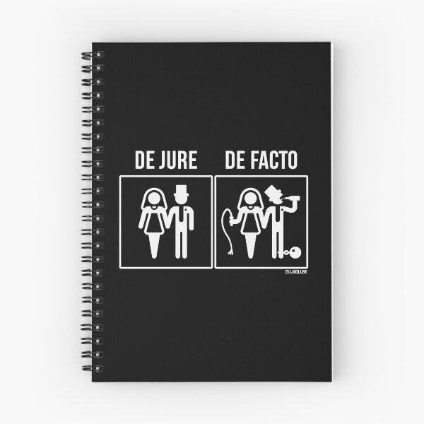 Item preview, De Jure / De Facto (Stag Party / Bachelor / Groom) White designed and sold by MrFaulbaum.
