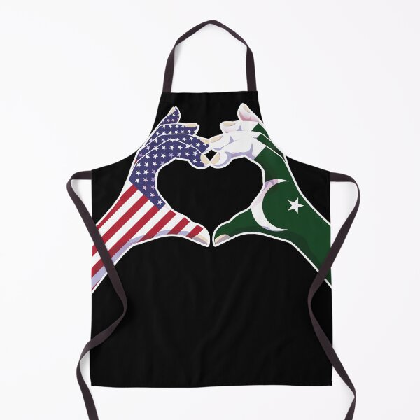 Item preview, Pakistan Pakistani USA United States American America Love Heart Peace designed and sold by FlagX.