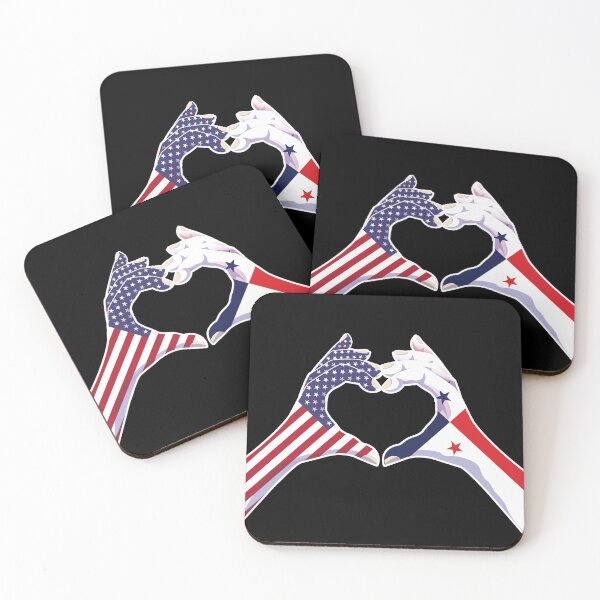 Item preview, Panamanian Panama USA United States American America Love Heart Peace designed and sold by FlagX.