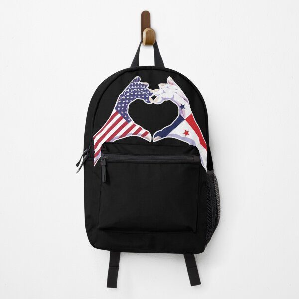 Item preview, Panamanian Panama USA United States American America Love Heart Peace designed and sold by FlagX.