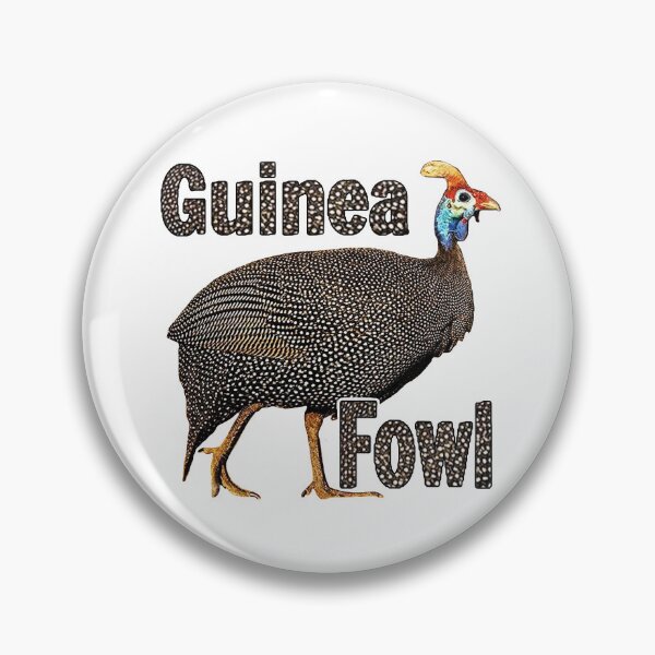 Item preview, Guinea Fowl; Kanga;   designed and sold by StickerApe.