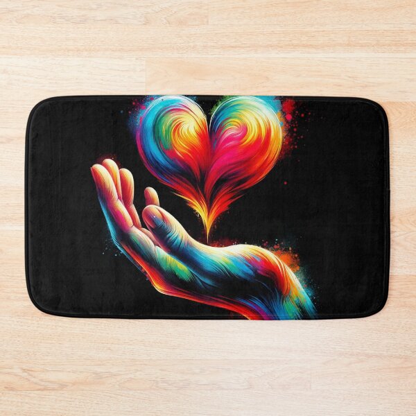 Item preview, hand holding heart. designed and sold by panshop20.