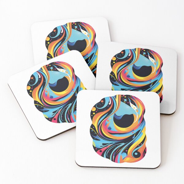 Item preview, Color play: A journey through abstract worlds designed and sold by Ink-Kreativ.