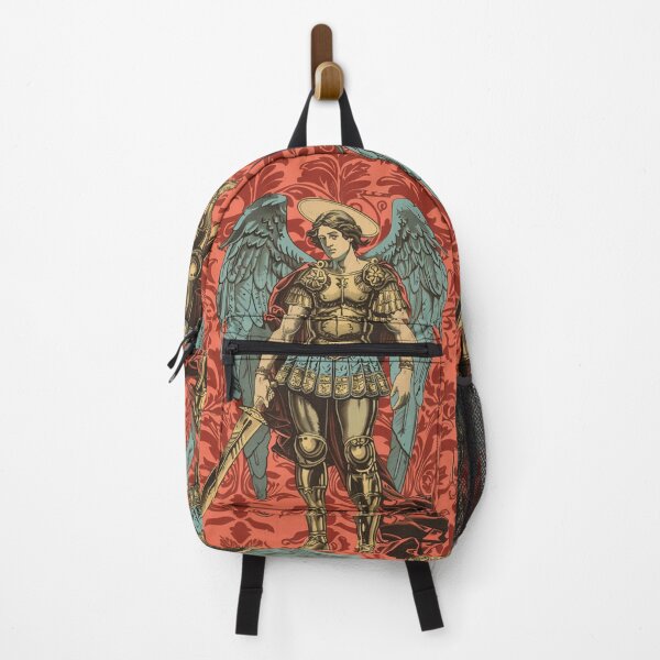 Item preview, Saint Michael the Archangel - Vintage-Style Religious Art Print designed and sold by Nicholas Panek.