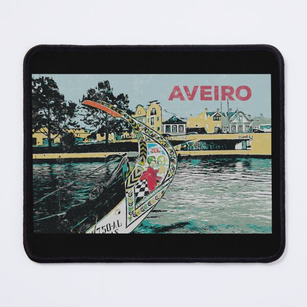 Item preview, Aveiro Laguna Moliceiro boat Illustration designed and sold by Lemomo-artworks.