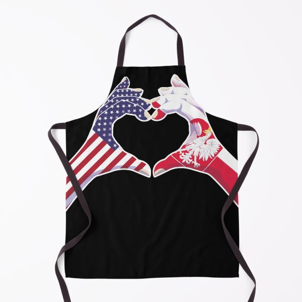 Item preview, Poland Polish USA United States American America Love Heart Peace designed and sold by FlagX.