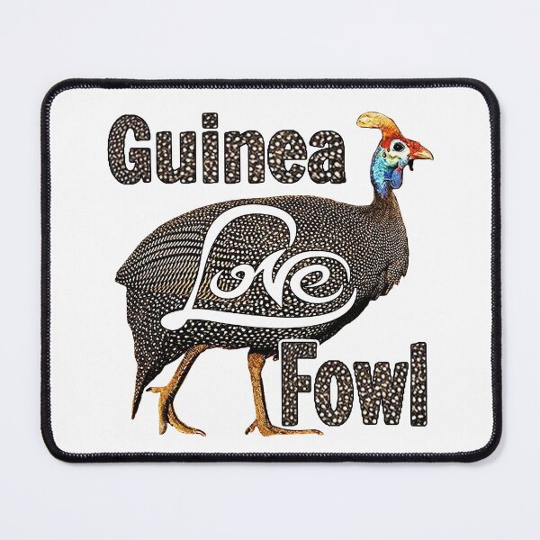 Item preview, Guinea Fowl Love; Kanga; designed and sold by StickerApe.