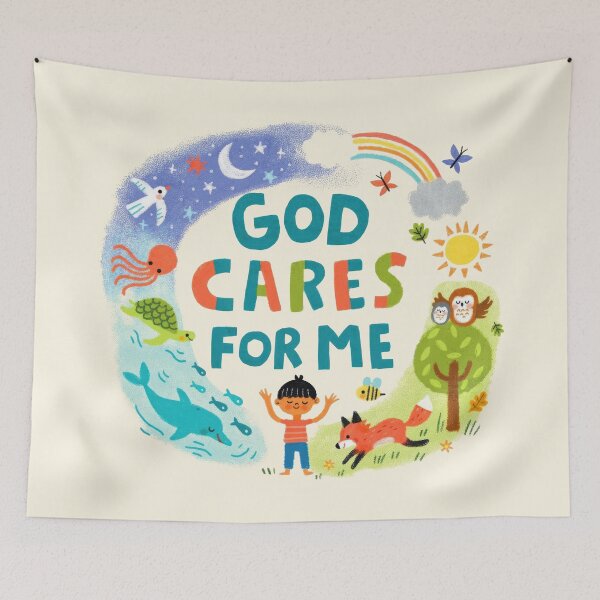 Item preview, God cares for me designed and sold by emarts.