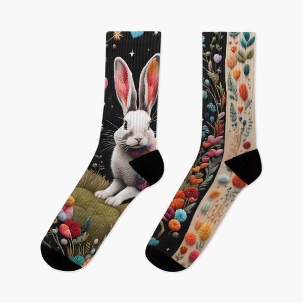 Item preview, Embroidery Art - I love Bunnies! designed and sold by TWNightingale.