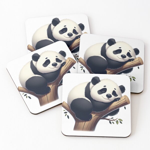 Item preview, Panda sleeping on tree. designed and sold by MzulhilmiZam.